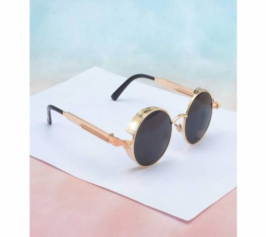 Vintage Steampunk Round Sunglasses For Men&Women