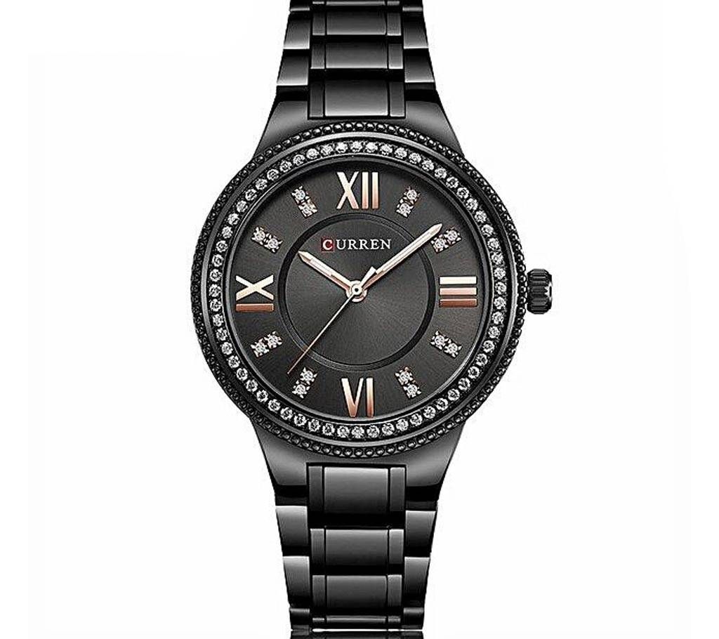 CURREN 9004 Top Luxury Brand Women Quartz Watch Crystal Design Ladies wristwatches relogio feminino