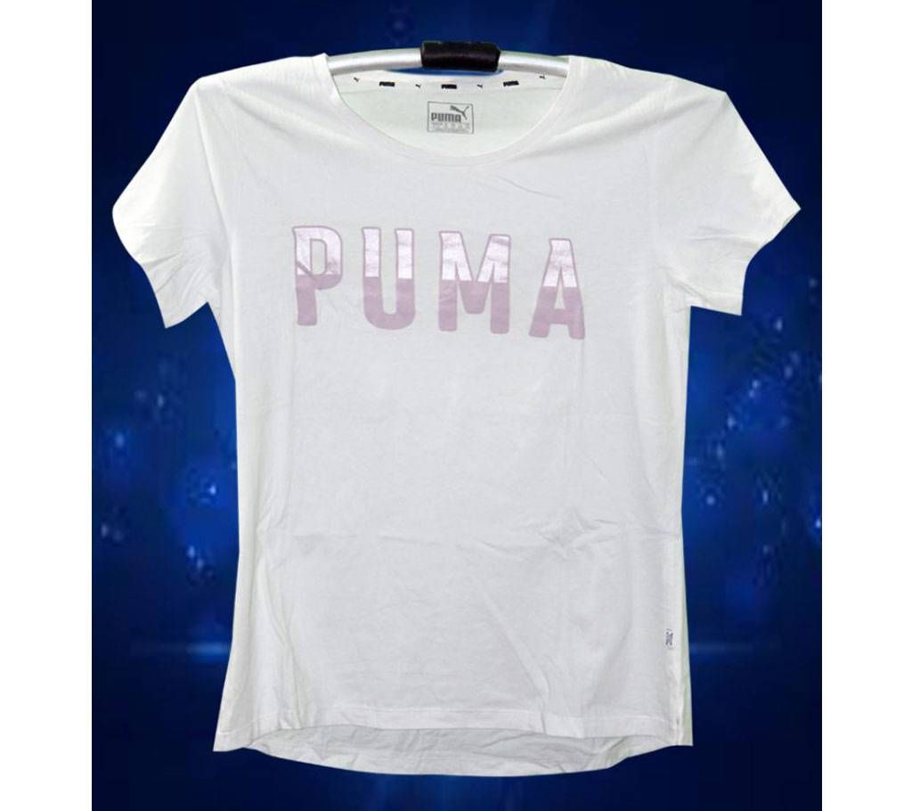 Puma Ladi Half Sleeve Cotton T Shirt 