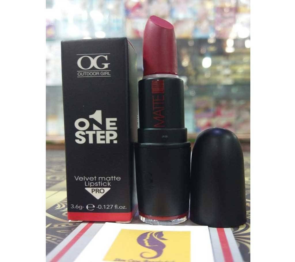 OG OUTDOOR GIRL VELVET MATTE LIPSTICK -301-3.6gm-UK