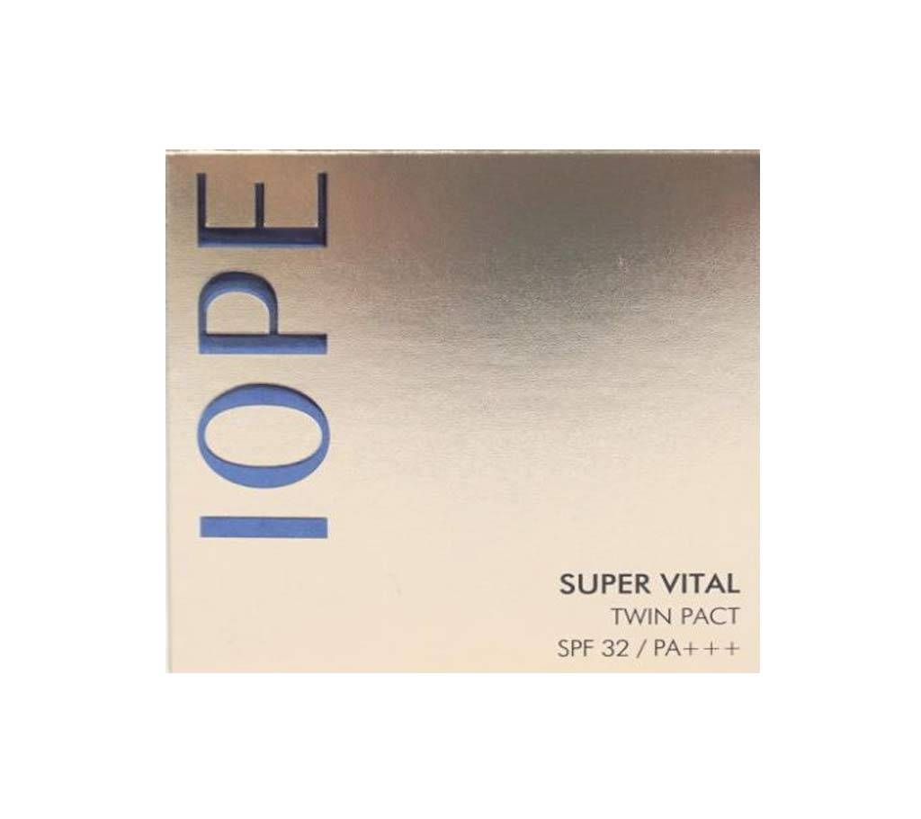 Iope super vital extra moist twin pact review-12gm-Korea 