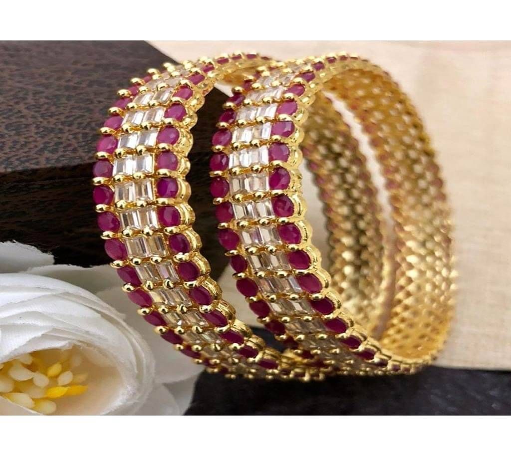  Diamond Cut Bangle Set