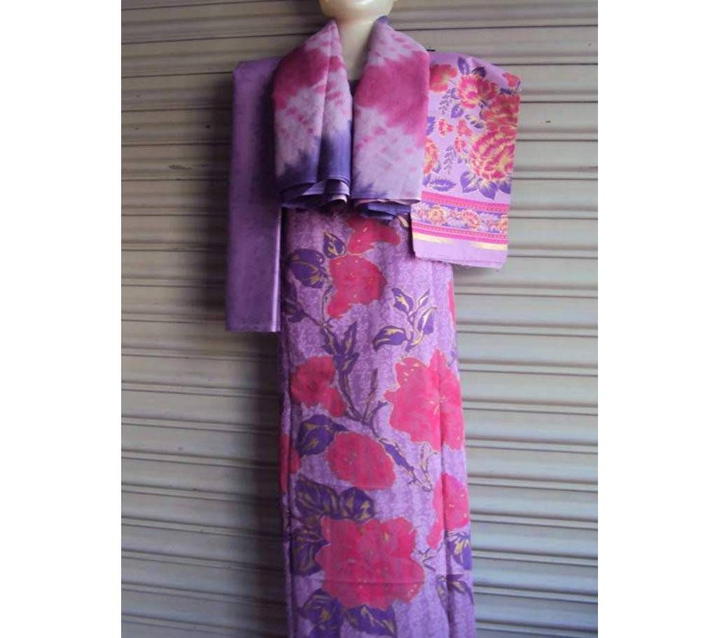 Unstitched Tosor Salwar Kameez - Copy