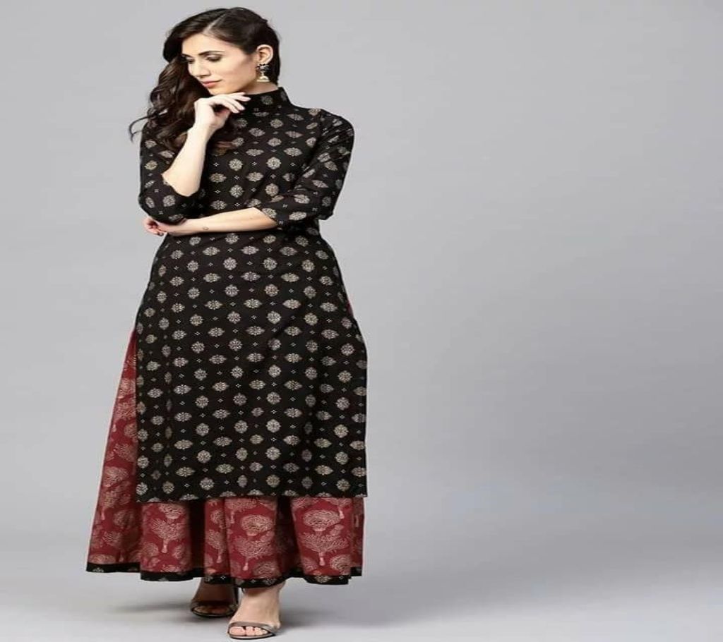 Block Print Cotton Four Piece 104