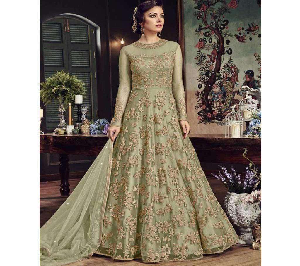 Designer Unstitched Georgette Gown 
