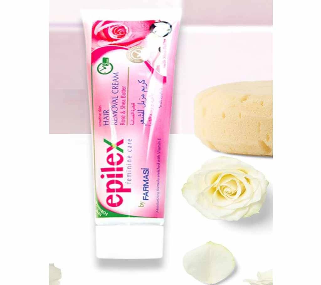 Farmasi Epilex Hair Removal Cream /Rose & Shea Butter-100ml-Turkey 