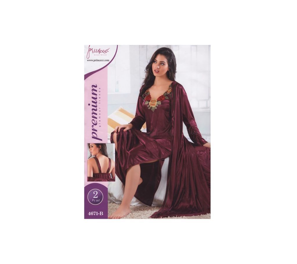 Two part Night Dress-4671 B