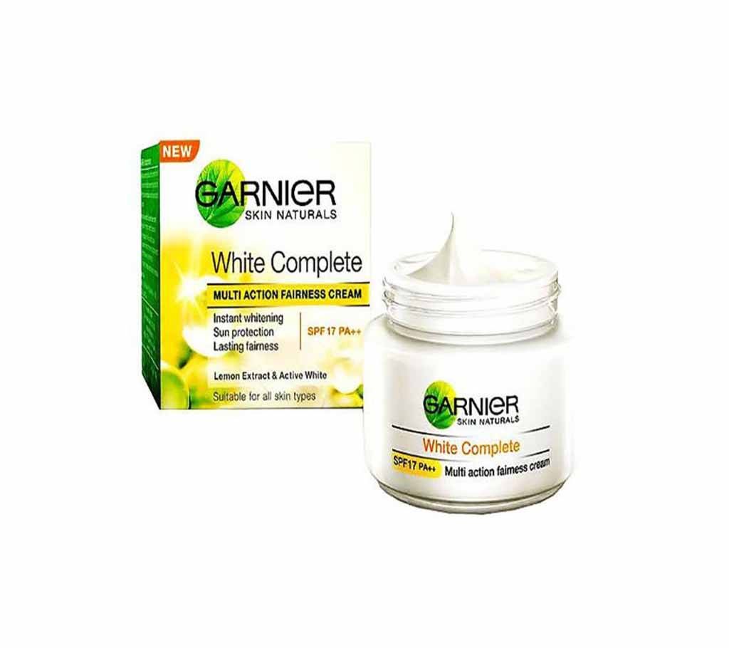 Garnier Skin Naturals White Complete Multi Action Fairness Cream – 40g