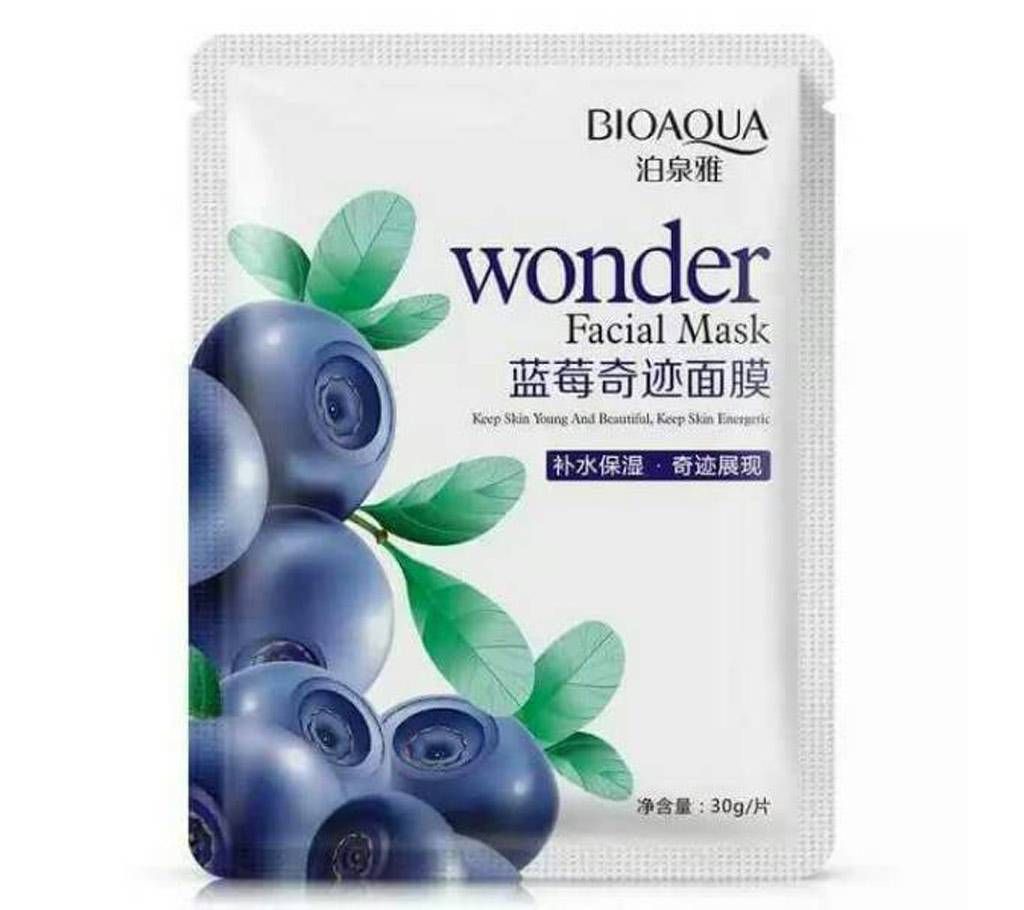 BIOAQUA Blueberry Miracle Wonder facial mask