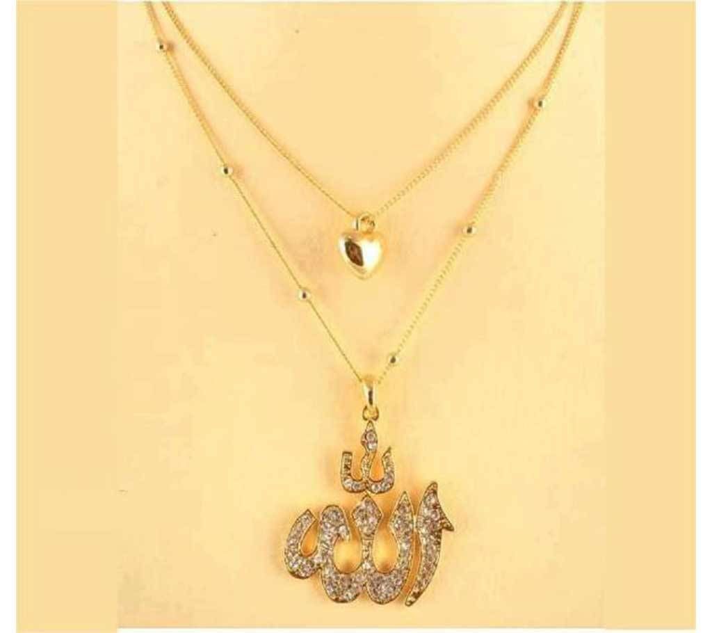 ladies stone crafted pendant 