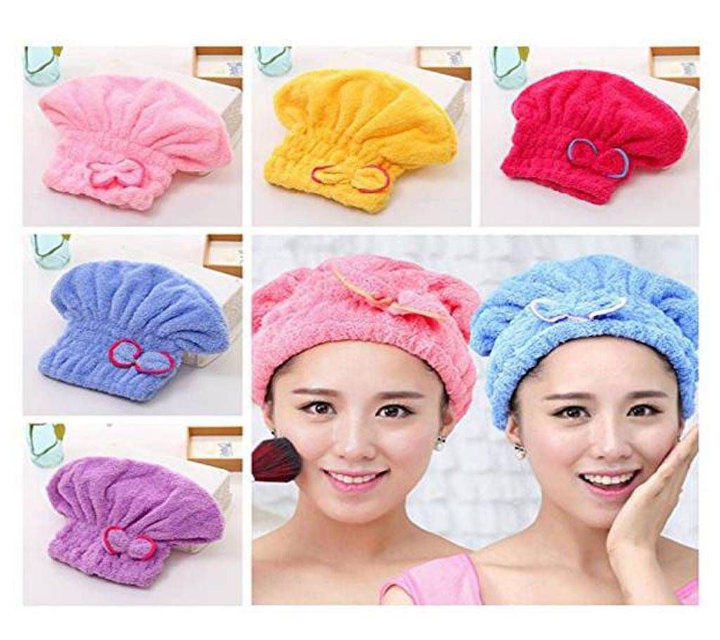Quick Dry Towel Hair Caps