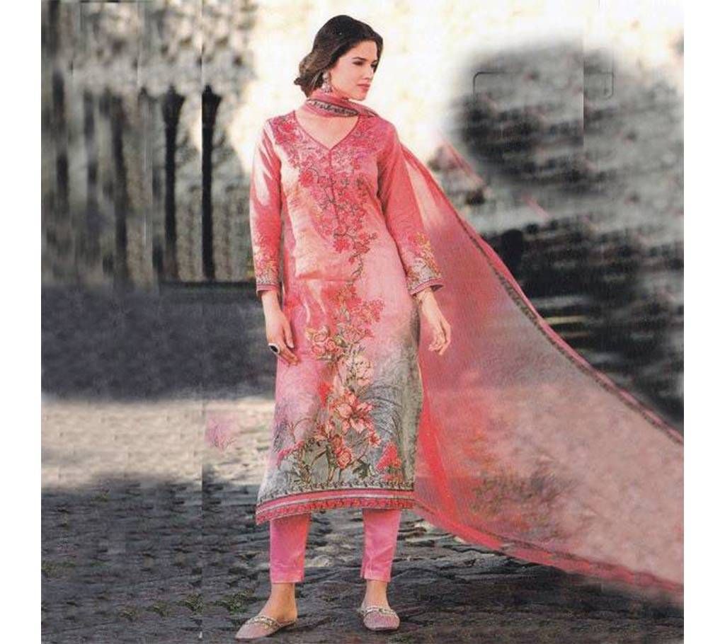 un stitched embroidery three piece- copy 