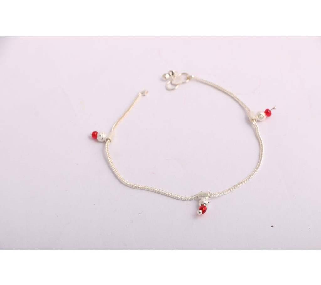 Silver plated nupur 