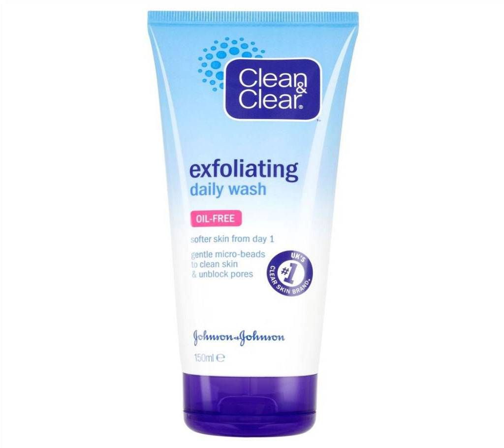 Clean And Clear Exfoliating Daily Wash 150Ml UK 
