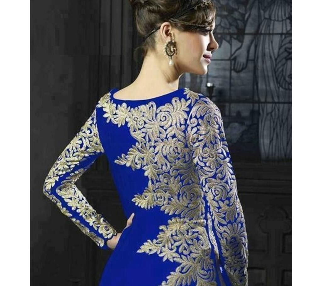 UN-STITCHED BLOCK PRINTED THREE PIECE 