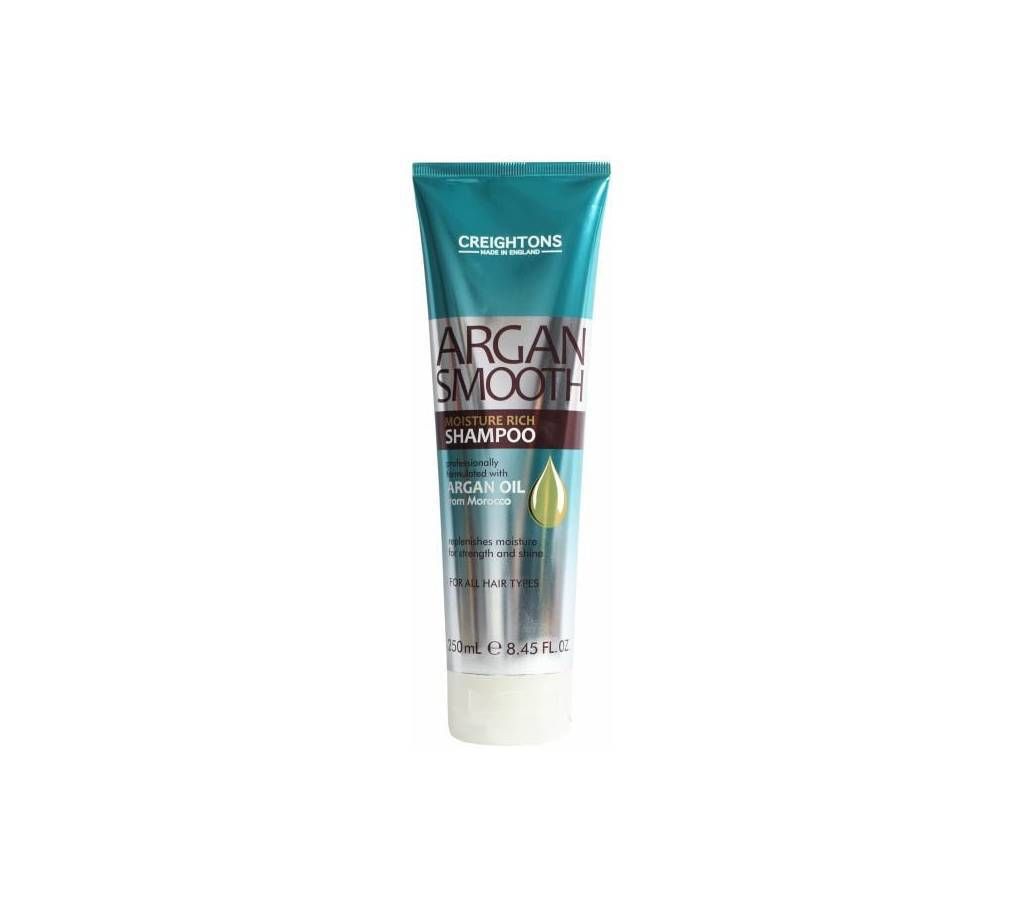 Argan Smooth Moisture Rich Shampoo England 