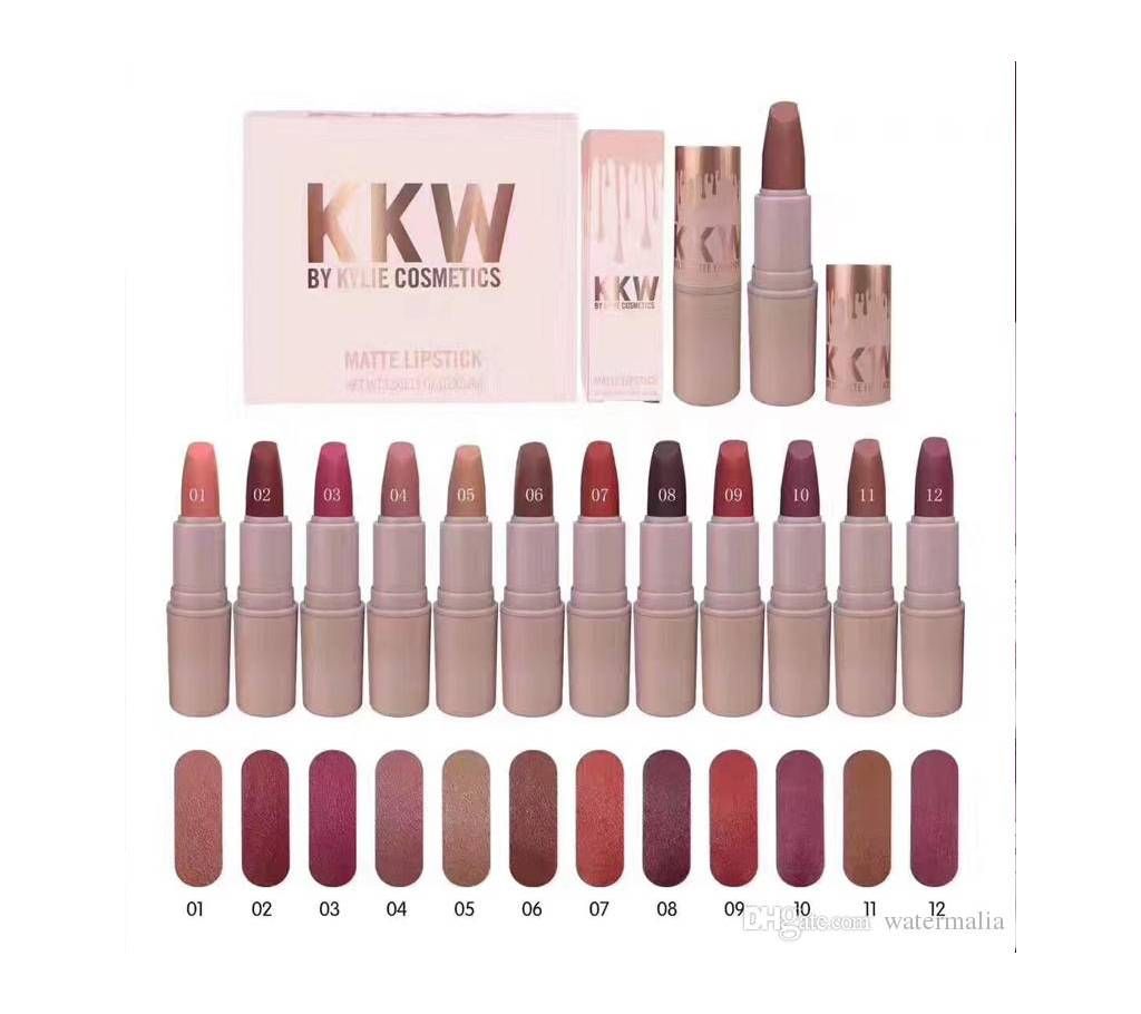 KKW Kylie 12 Pieces lipstick matte