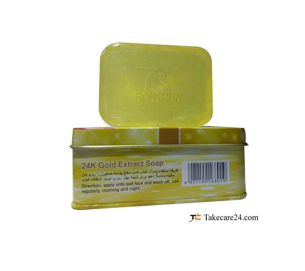 Rowshan 24 Gold Whitening Soap