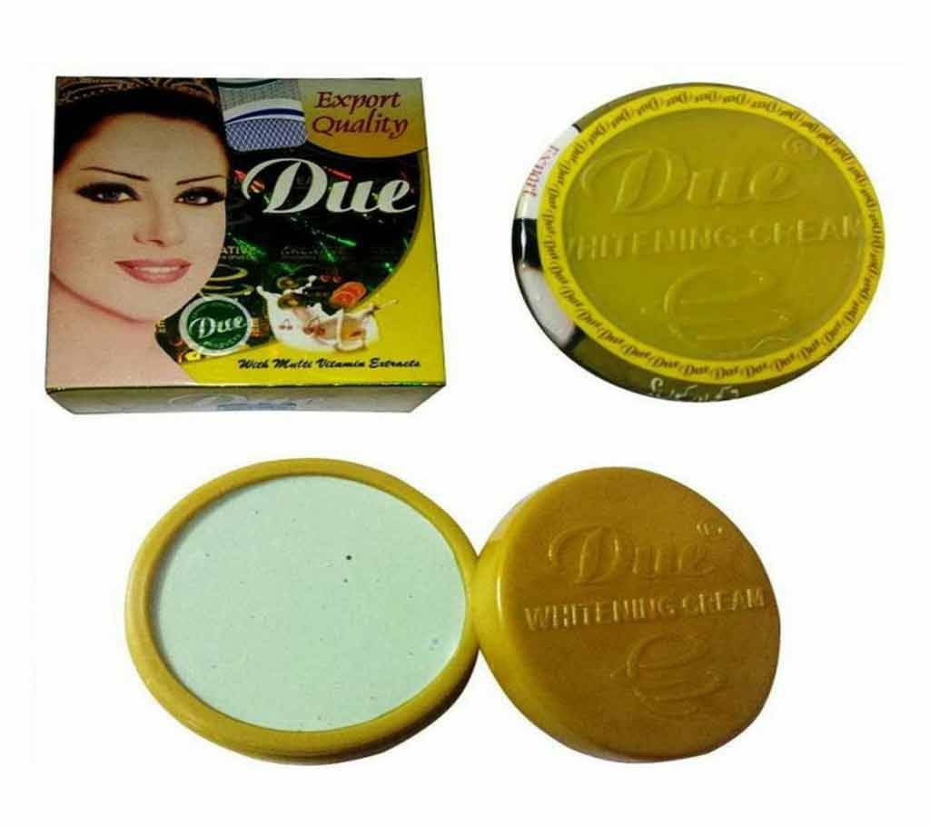 Due Whitening Cream 30gm - Pakistan 