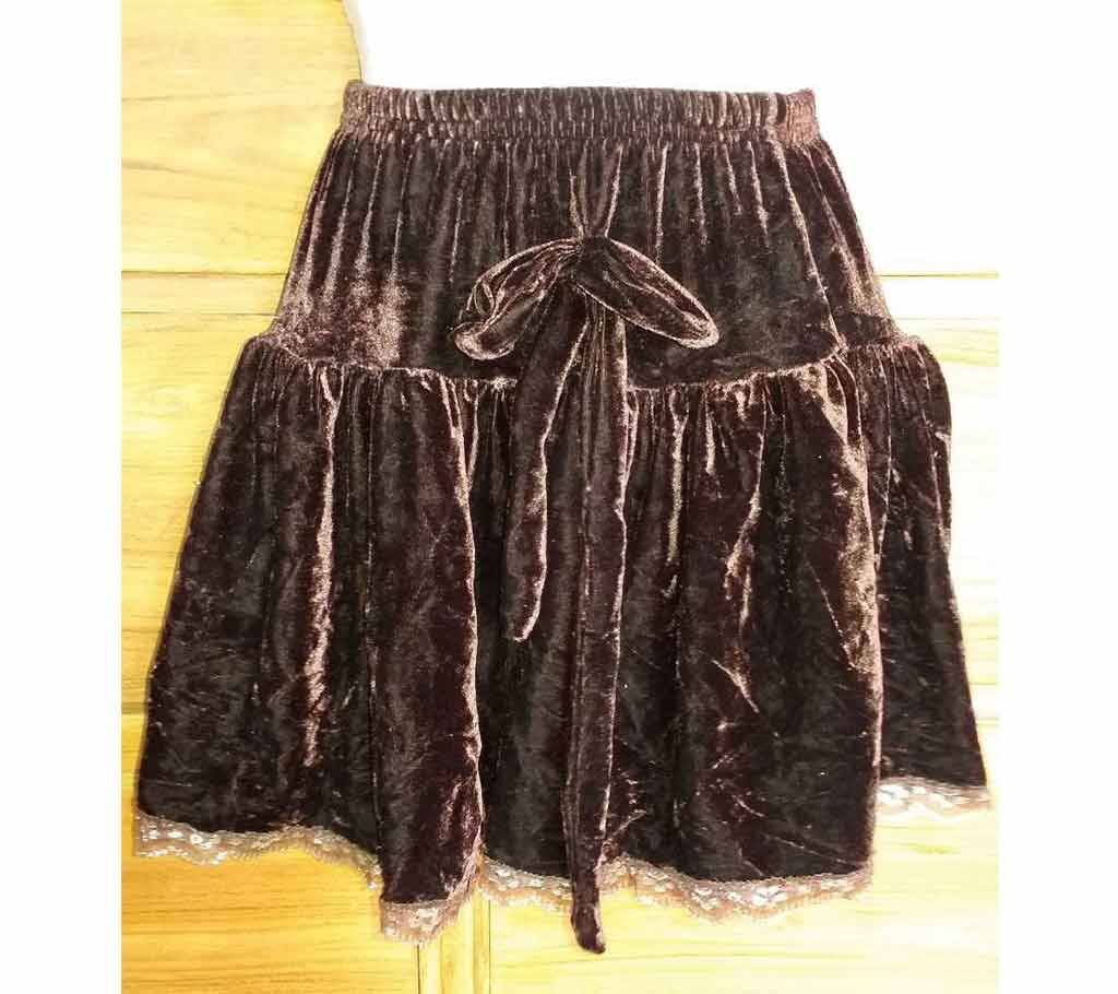 Ladies mokmol mini skirt 