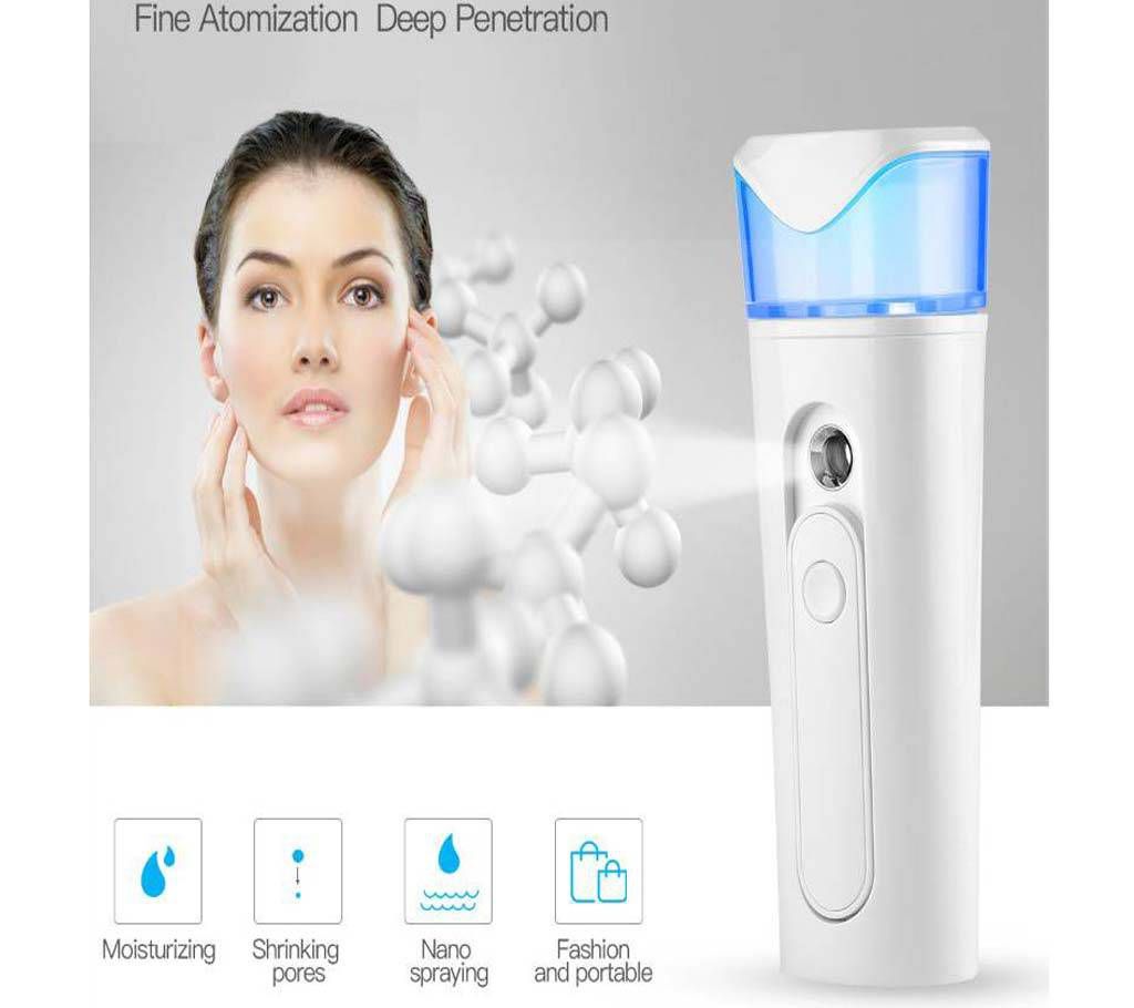 Rechargeable Portable Facial Steamer With 2800mA Power Bank