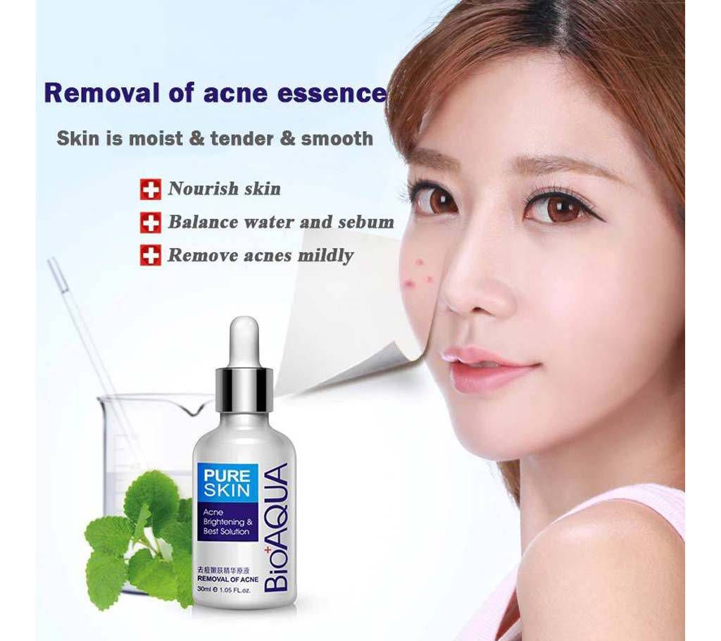 BIOAQUA Pure Skin Removal of Acne Essence, 30 gm (China)
