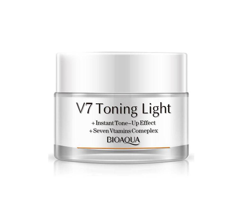 Biakua v 7 Toning cream cream makeup Vitamin Complex 50c Thailand