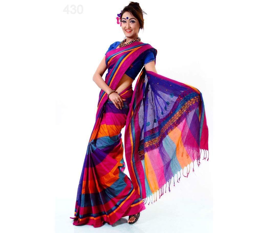Colorful Cotton Sharee