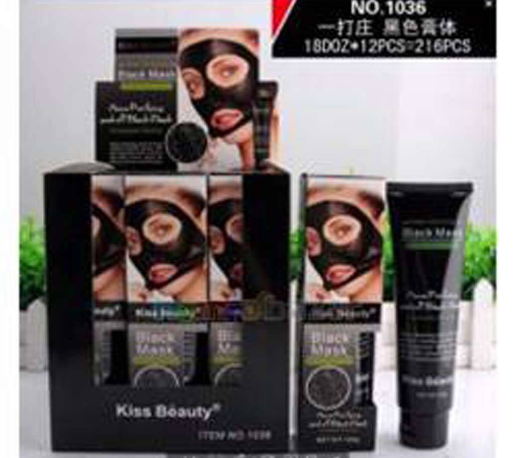 KISS BEAUTY BLACK MASK WHITENING COMPLEX 120g (China)