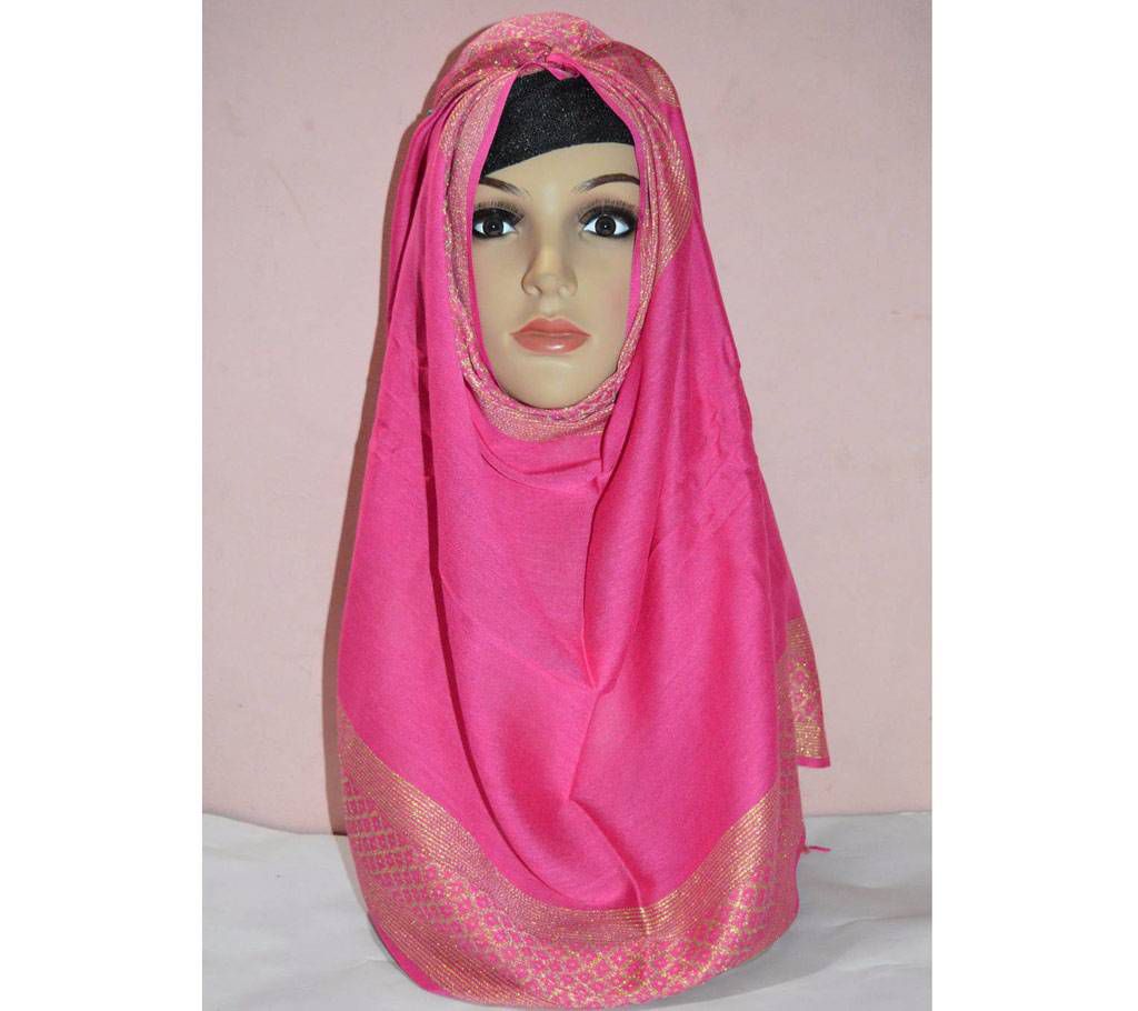 Cotton Slik Draper Design Hijab  