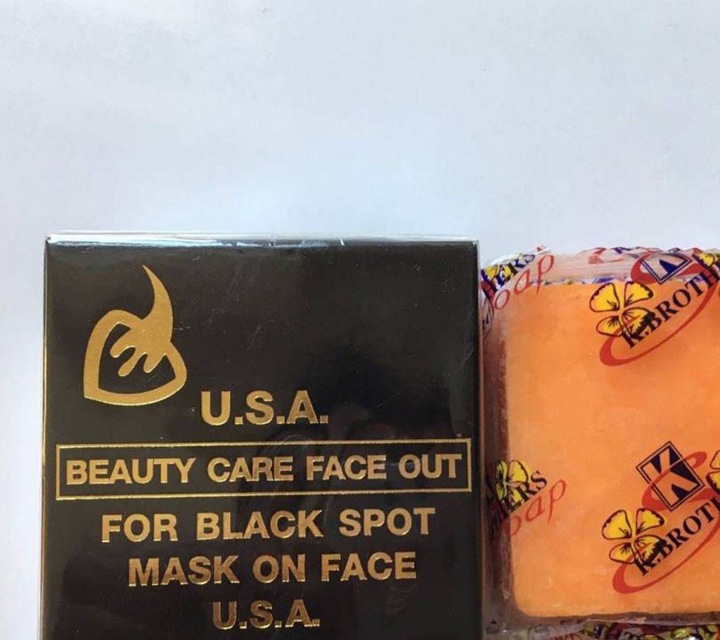 U.S.A Beauty Care Face Out Black soap
