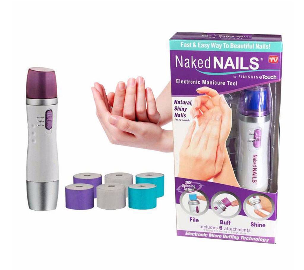 Naked Nails Electronic Nail Care System