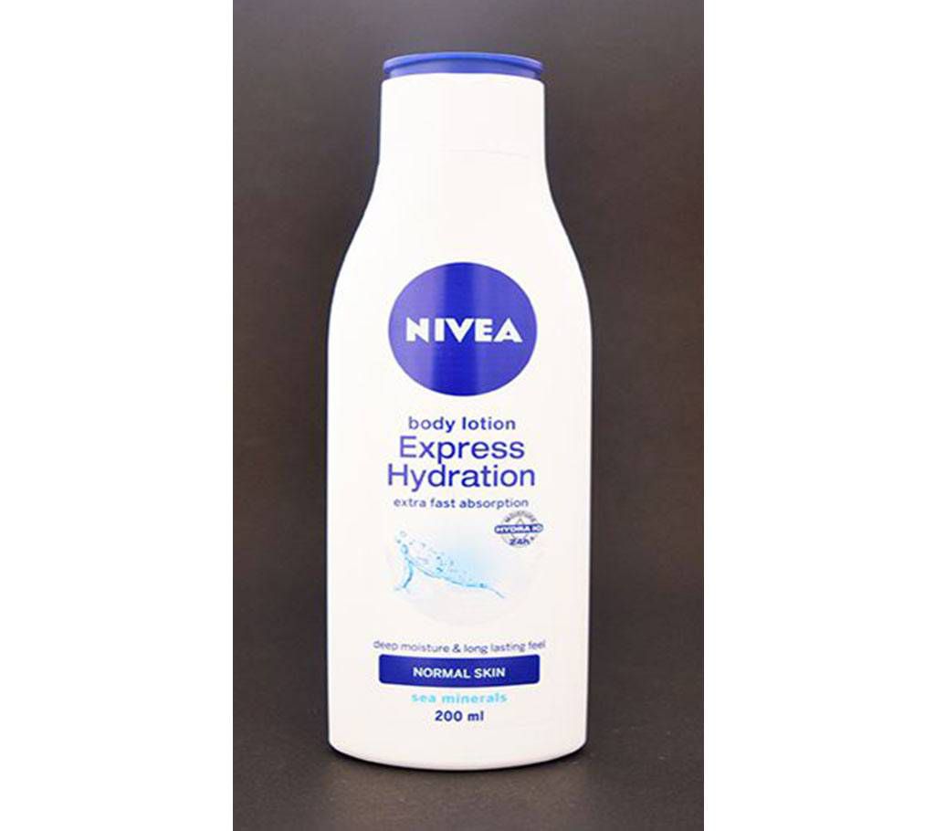 NIVEA Express Hydration Body Lotion Normal Skin 200ml INDIA