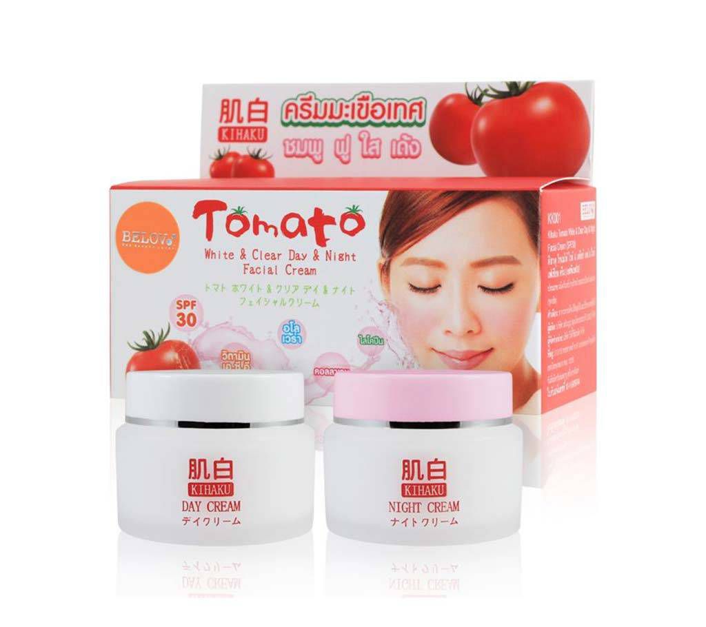 Tomato White & Clear Day & Night Facial Cream-15gm-Thailand