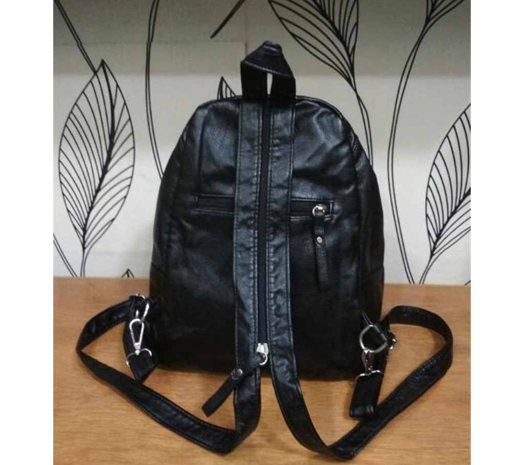 Ladies Artificial Leather Backpack
