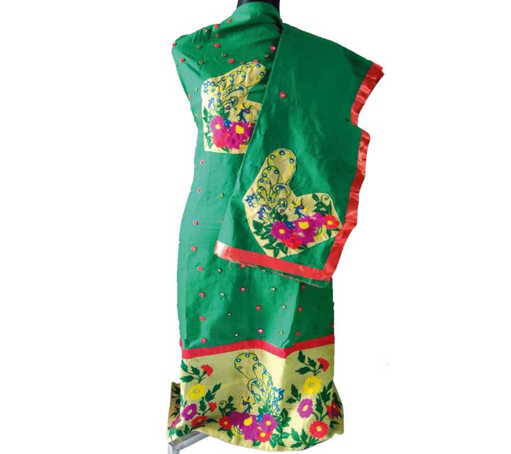 Unstitched Hand Embroidery Dress-Product code 104