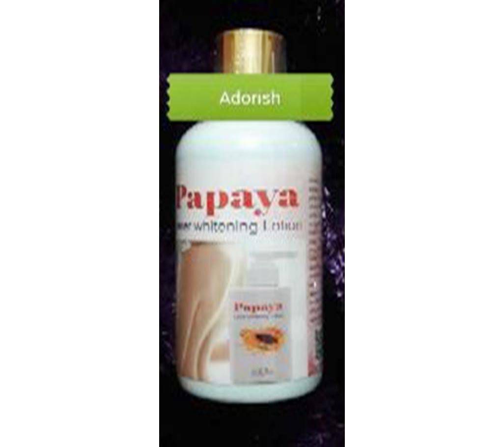 Papaya laser whitining body lotion-250ml-Thailand 