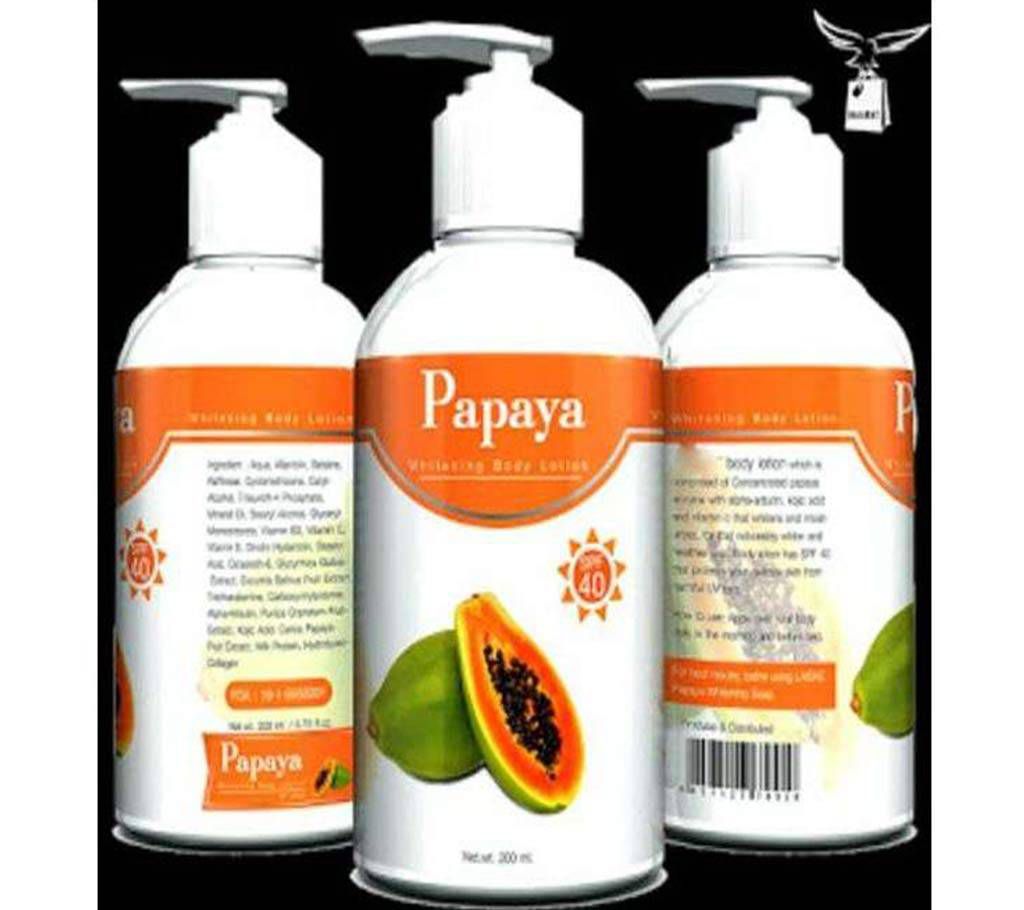 Papaya Laser Whitening Lotion 200 ml Thailand