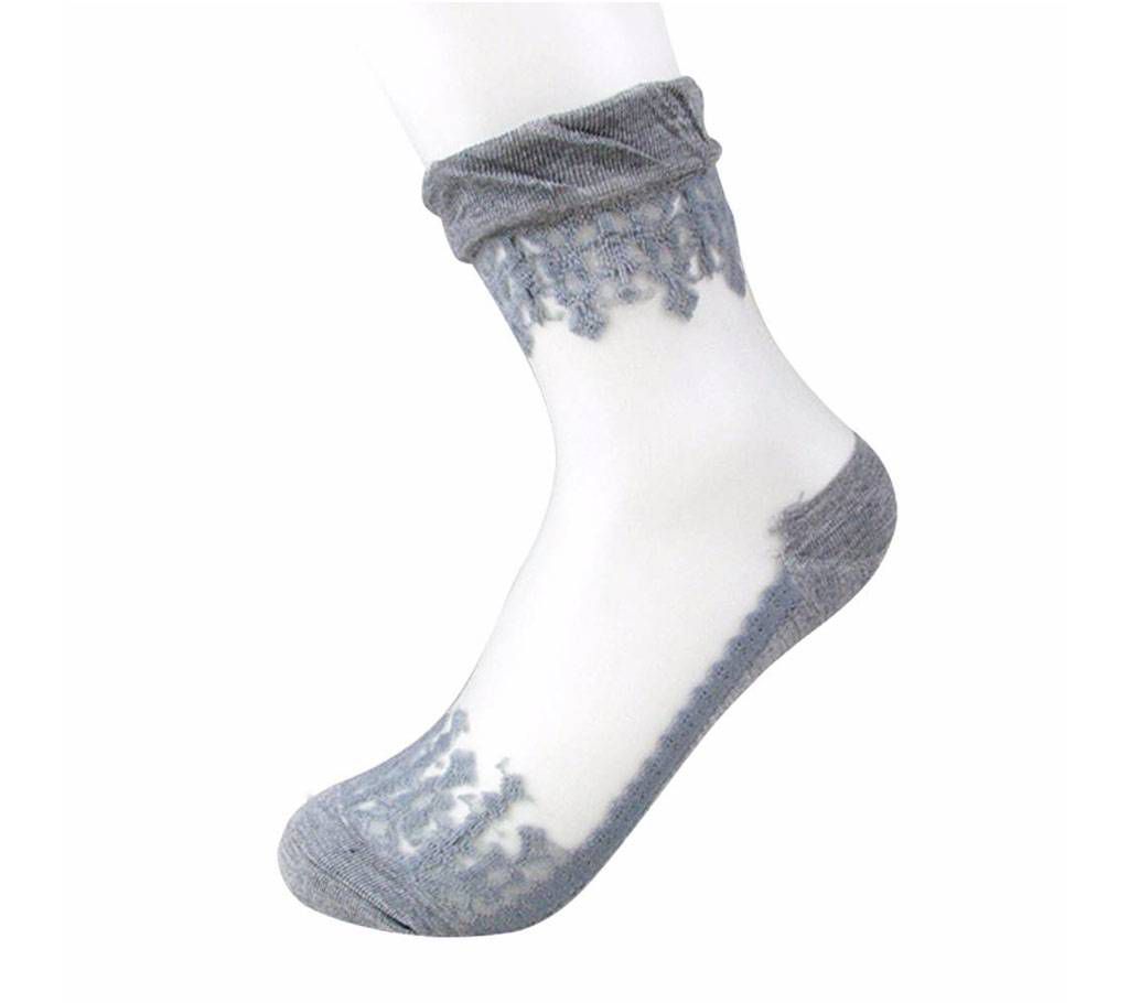 Ladies grey socks