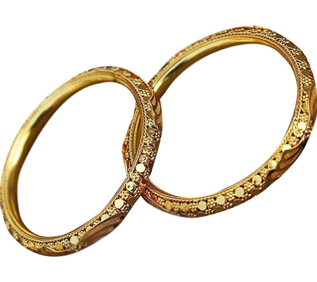 Indian gold plated bangles (2 pieces) 