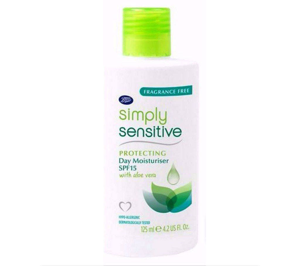 Boots Simply Sensitive Protecting Day Moisturiser - 125ml