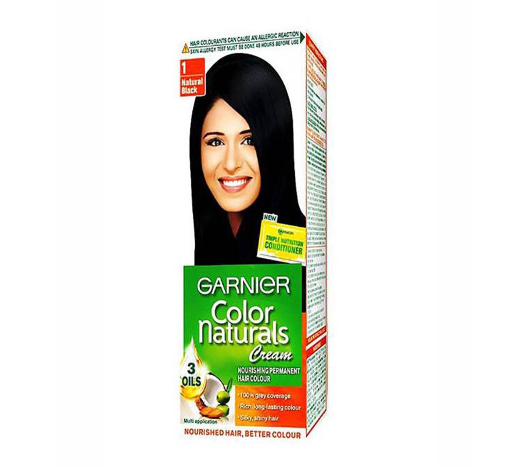Garnier Color Naturals Black Cream 1 – 24ml 16gm