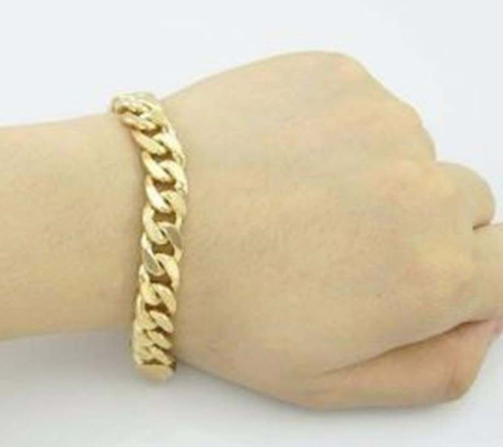 Gold Plated Link Chain Bracelet