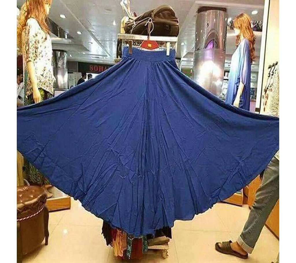Extra Wide Royal Blue Palazzo
