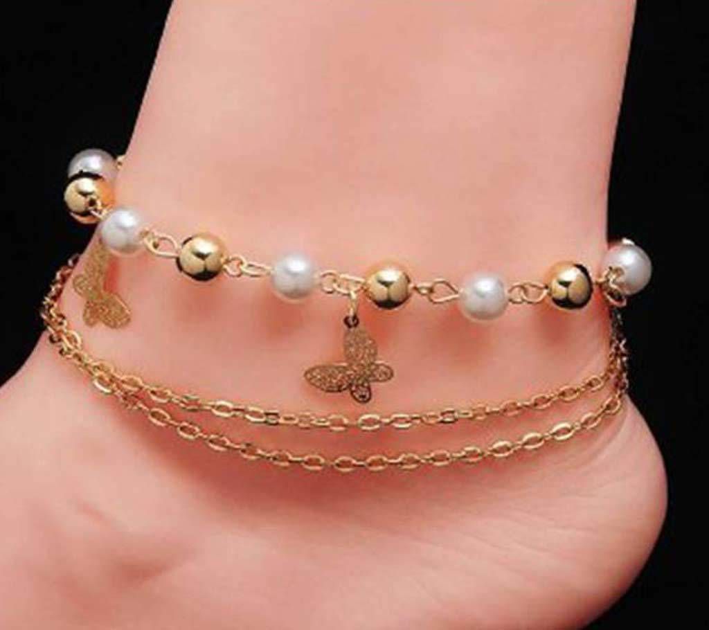 Three layer Anklet