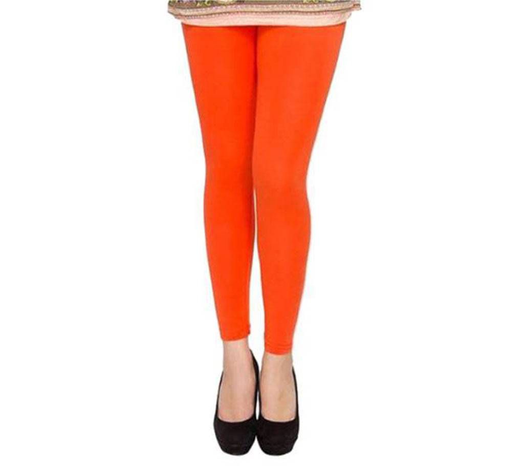 China Linen Leggings - Orange