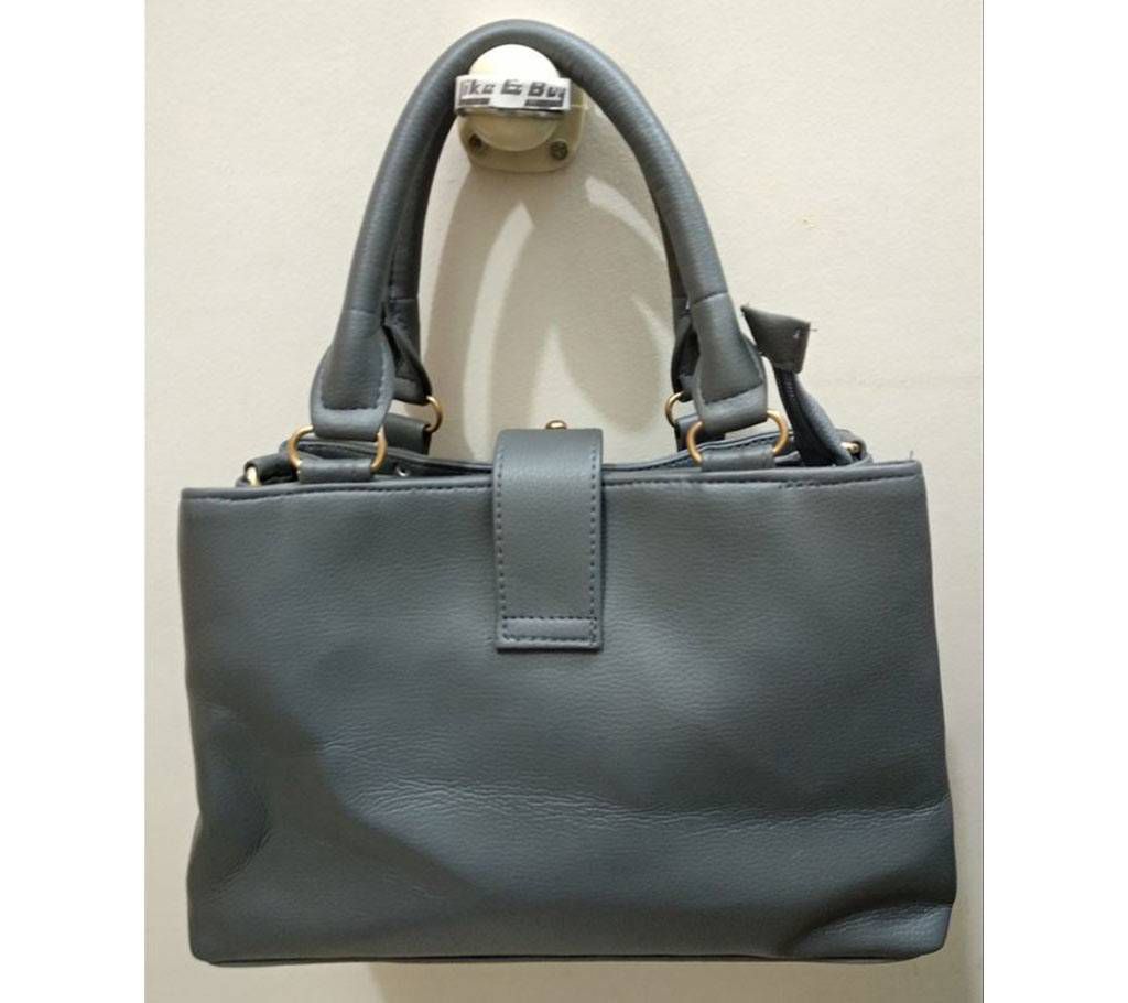 Ladies Handbag 3 Part - Ash Color
