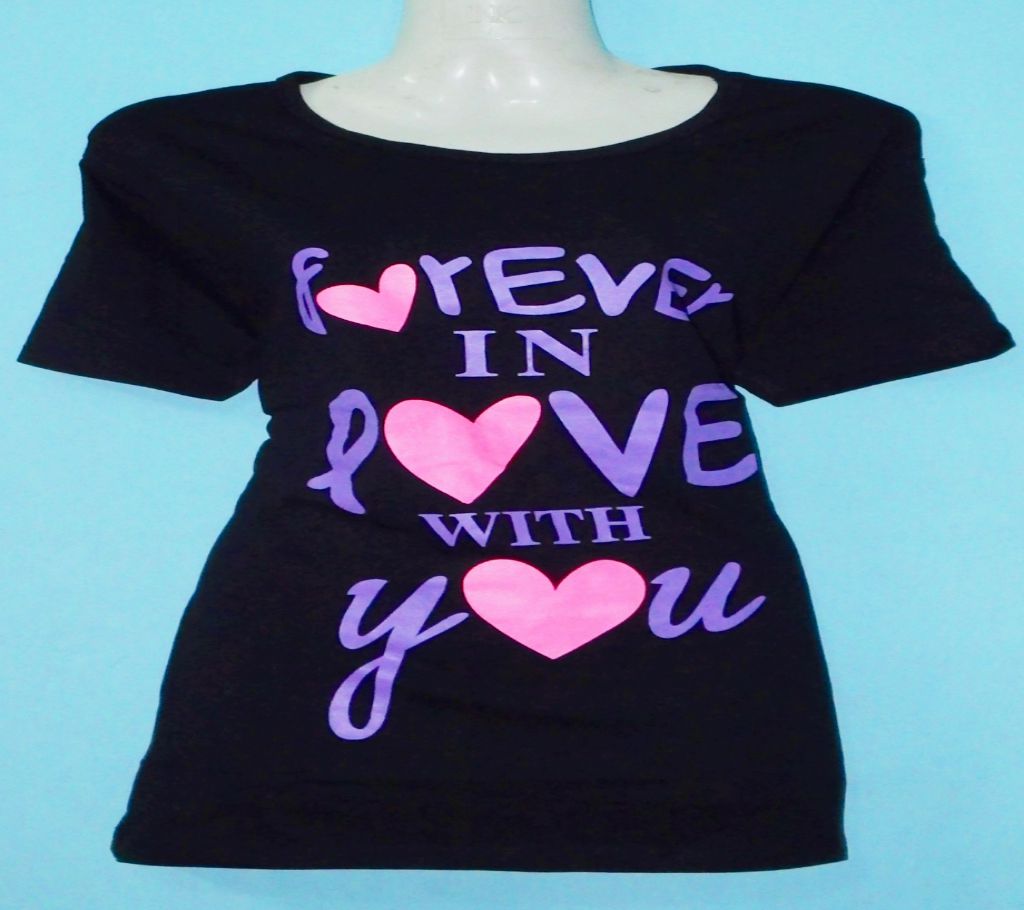 For Ever in Love With You Ladies T-Shirt