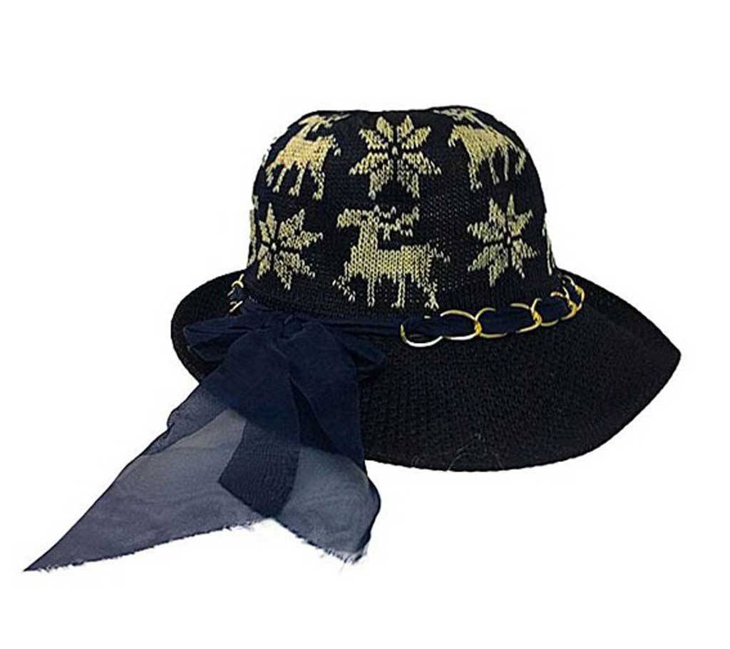 Fedora Costume Hat for Women - black