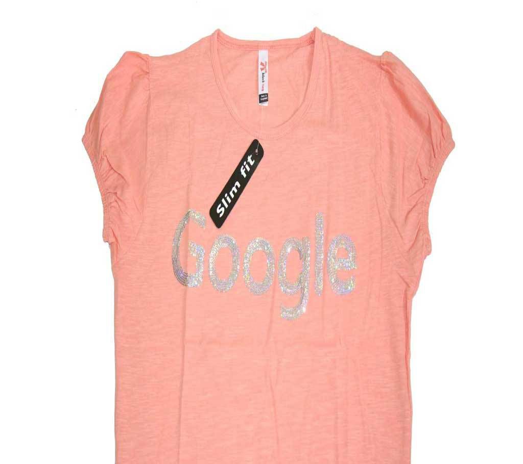 Google Cotton Ladies T-Shirt 